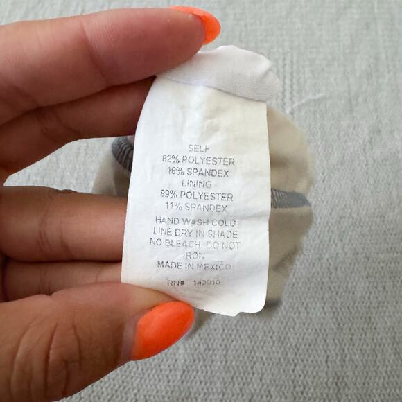 Dot Dot Smile Tan + Blue Animal Print Swim Shorts - 12-24M - Picture 3 of 6